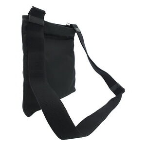 Prada bag saffiano Tessuto Leather Black messenger Crossbody Nero